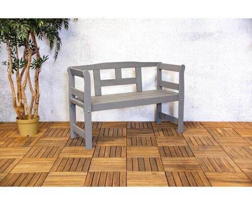 Tuinbank Friesen - Grijs, Tuin en Terras, Tuinbanken, Nieuw, Ophalen of Verzenden