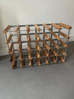 Wijnrek - Hout, Metaal - Traditioneel wijnrek