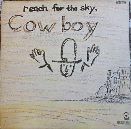 LP gebruikt - Cowboy - Reach For The Sky, Cd's en Dvd's, Vinyl | Rock, Zo goed als nieuw, Verzenden