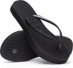 Havaianas  - Maat 39/40 - SLIM FLATFORM - Zwart - Dames, Kleding | Dames, Schoenen, Verzenden, Nieuw