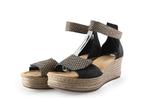 Rieker Sandalen in maat 38 Zwart | 10% korting, Kleding | Dames, Verzenden, Zwart, Sandalen of Muiltjes, Zo goed als nieuw