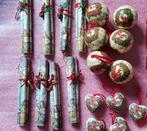 Kerstballen - Papier - 69 vintage kerstballen, Diversen, Kerst, Nieuw