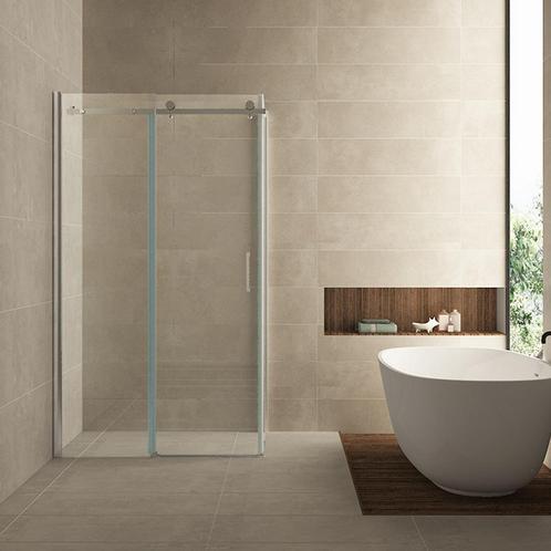 BWS Douchecabine met Schuifdeur 140x90cm 8mm NANO coating, Doe-het-zelf en Verbouw, Sanitair, Douche, Nieuw, Ophalen of Verzenden
