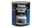 Tenco topcoat teervrij 5 liter, zwart, bus, Nieuw, Verzenden