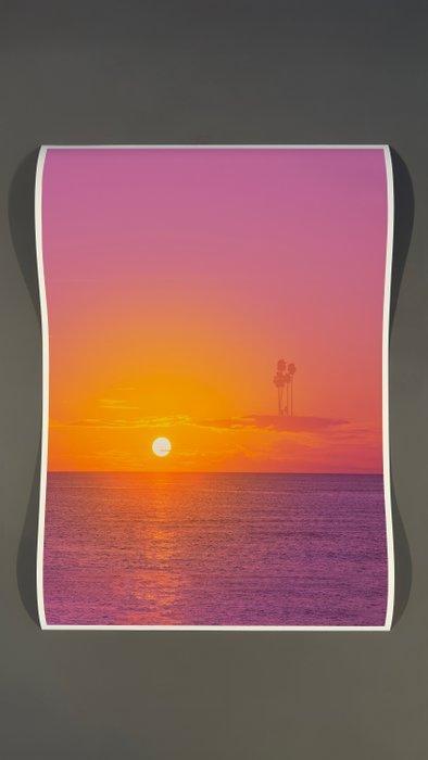 Téber - Tébers Island (Plum), Antiek en Kunst, Kunst | Designobjecten