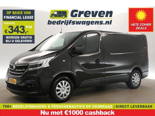 Renault Trafic 2.0 dCi T29 L1H1 146PK AUT Airco Cam €343pm, Auto's, Bestelauto's, Te koop, Automaat, Financial lease, Diesel, Zwart