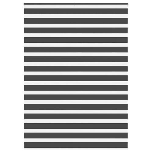 Zwart Zebra Rolgordijn 165cm -53% - Retourdeal- Kindveili..., Huis en Inrichting, Stoffering | Gordijnen en Lamellen, Zwart, Nieuw
