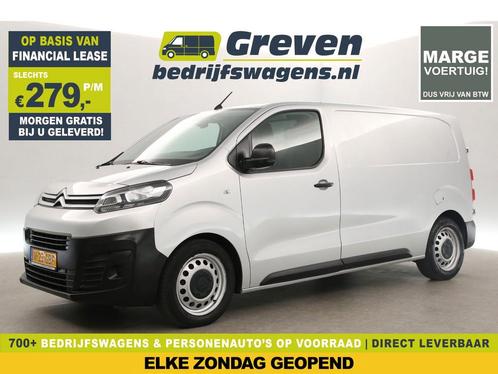 Citroën Jumpy 1.6 BlueHDI L2H1 Marge Airco Cruise PDC €279pm, Auto's, Bestelauto's, Handgeschakeld, Diesel, Zilver of Grijs, Citroën