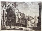 Giovanni Battista Piranesi (1720-1778) - Arco di Tito dalla, Antiek en Kunst