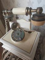 Analoge telefoon - Hout, Messing, Verguld - Prachtige, Antiek en Kunst