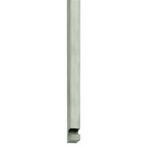 Intersteel stangenset tbv pomp-espagnolet 2x125cm - nikkel, Doe-het-zelf en Verbouw, Hang- en Sluitwerk, Verzenden, Nieuw