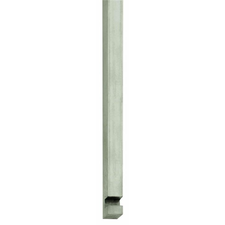 Intersteel stangenset tbv pomp-espagnolet 2x125cm - nikkel, Doe-het-zelf en Verbouw, Hang- en Sluitwerk, Nieuw, Verzenden