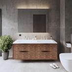 Onderkast Gliss Design Eleganz Hera Zwart 120cm 2 Lades Oak, Huis en Inrichting, Ophalen of Verzenden, Nieuw