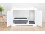 Trixie Kattenhuis - XL - Toilethuis met 2 deuren - Wit -, Verzenden, Nieuw