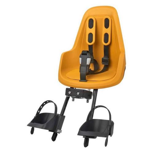 Bobike Mini One Mighty Mustard Voorstoeltje, Fietsen en Brommers, Fietsaccessoires | Fietsstoeltjes, Nieuw, Verzenden