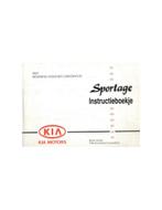 1996 KIA SPORTAGE INSTRUCTIEBOEKJE NEDERLANDS, Auto diversen, Handleidingen en Instructieboekjes