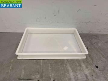 Stabelbare deegkrat 60 x 40 x 7,5 cm Horeca beschikbaar voor biedingen