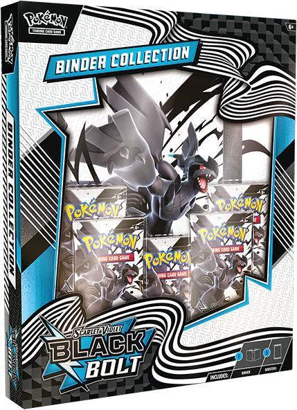 Pokemon - Black Bolt Binder Collection - Zekrom | Pokémon -, Hobby en Vrije tijd, Verzamelkaartspellen | Pokémon, Nieuw, Verzenden