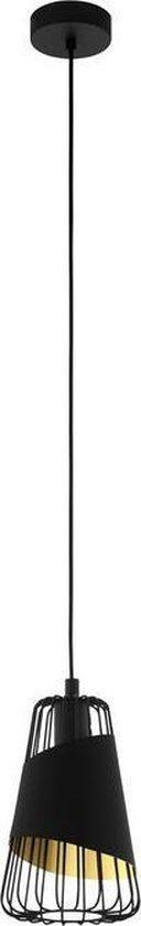 Eglo AUSTELL - Hanglamp - Zwart;Goud, Antiek en Kunst, Antiek | Lampen, Verzenden