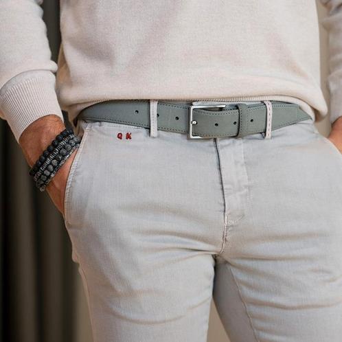 Kralen armband Jay & Suède riem Bobby - Maat: 115 cm, Kleding | Heren, Riemen en Ceinturen, 115 cm of meer, Echt leder, Overige kleuren