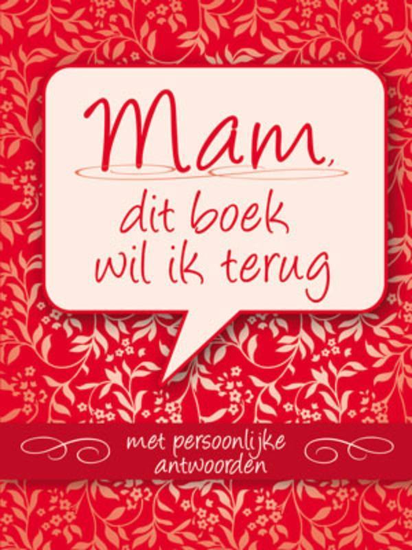 MAM DIT BOEK WIL IK TERUG 9789033815515 Willemijn de Weerd, Boeken, Godsdienst en Theologie, Gelezen, Verzenden