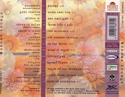 cd - Various - Buddha-Lounge, Cd's en Dvd's, Cd's | Overige Cd's, Zo goed als nieuw, Verzenden