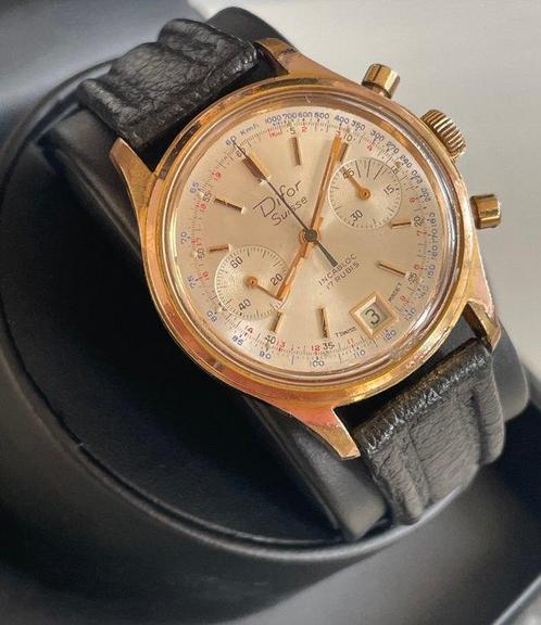 Difor Cronografo Meccanico Carica manuale - 21 Chronoscaph -, Sieraden, Tassen en Uiterlijk, Horloges | Heren