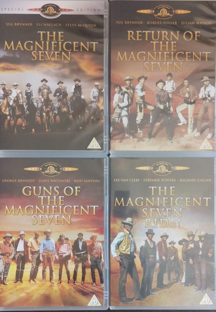 the Magnificent Seven collection (4 disc)   Gratis verzenden, Cd's en Dvd's, Dvd's | Tv en Series, Zo goed als nieuw, Boxset, Alle leeftijden