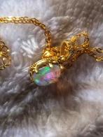 Zilver - Hanger - Opalo welo, Verzamelen, Mineralen en Fossielen