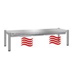GGM Gastro | Warmtebrug PREMIUM - 1600x370mm - met 1 plank -, Verzenden, Nieuw in verpakking, Overige typen