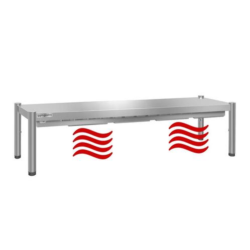 GGM Gastro | Warmtebrug PREMIUM - 1600x370mm - met 1 plank -, Zakelijke goederen, Horeca | Keukenapparatuur, Nieuw in verpakking