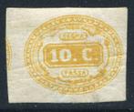 Koninkrijk Italië 1863 - Segnatasse 10 c. giallo - Sassone
