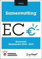 ExamenOverzicht   Samenvatting Economie VWO 9789492871800, Boeken, Economie, Management en Marketing, Zo goed als nieuw, Verzenden