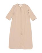 HEMA Baby slaapzak met afneembare mouwen rib 0.5tog zand, Verzenden, Nieuw