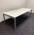 Tweedehands bureau 200x100 cm, in hoogte verstelbaar wit, Huis en Inrichting, Bureaus, Ophalen of Verzenden, In hoogte verstelbaar