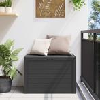 vidaXL Tuinbox 78x44x55 cm antraciet, Tuin en Terras, Verzenden, Nieuw