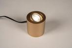 Rietveld Tafellampen - Goud - Metaal, Aluminium, Huis en Inrichting, Lampen | Tafellampen, Verzenden, Nieuw