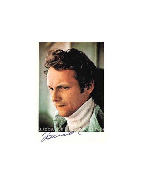FERRARI NIKI LAUDA ANSICHTKAART, Boeken, Auto's | Folders en Tijdschriften, Ferrari