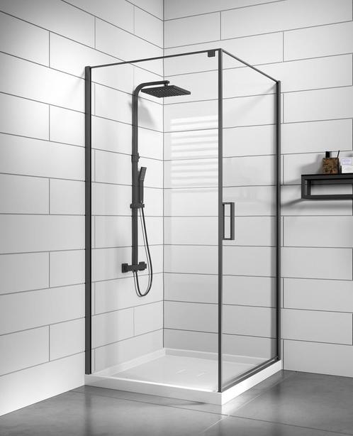 Douchecabine Alava 80 x 80 x 190 cm Grijs, Doe-het-zelf en Verbouw, Sanitair, Nieuw, Douche, Verzenden