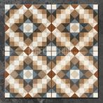 Vintage vloertegel / wandtegel fs chester 45x45cm 4 in 1, Doe-het-zelf en Verbouw, Tegels, Keramiek, Nieuw, Ophalen of Verzenden