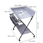 Mobiele Babycommode – Opvouwbaar Wisselstation, Verzenden, Nieuw