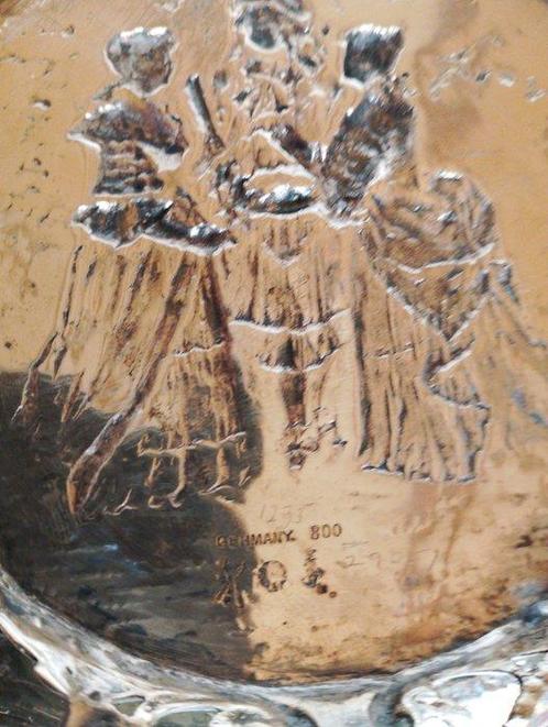 Storck & Sinsheimer, Hanau (1874-1926) - Tafelmiddenstuk -, Antiek en Kunst, Antiek | Goud en Zilver
