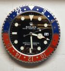 Wandklok Rolex Diverse Uitvoeringen , 35cm RVS Incl Btw !