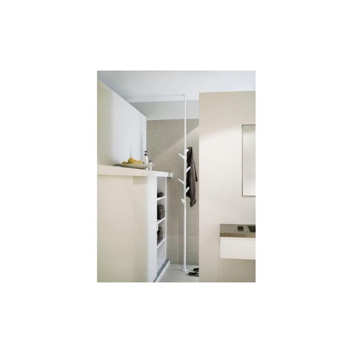 Functionals Slide vloer-plafond garderobe - wit, Huis en Inrichting, Woonaccessoires | Kapstokken, Nieuw, Verzenden