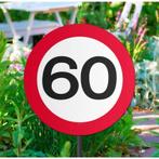 60 Jaar Verkeersbord Tuinbord, Ophalen of Verzenden, Nieuw