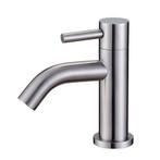 Wiesbaden 304-verona rvs toiletkraan 1/2 gebogen uitloop, Nieuw