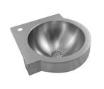 Hoekwastafel | Rond | RVS | 32x32x13.5 cm HorecaTraders, Verzenden, Nieuw in verpakking