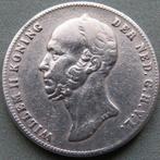 Nederland. Willem II. 1/2 Gulden 1848 met jaartalwijziging, Postzegels en Munten, Munten | Nederland