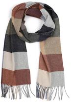 Profuomo Sjaal Wol Ruiten Multicolour maat one size Heren, Verzenden, Nieuw, Profuomo