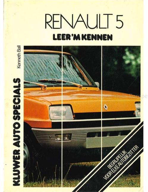 1972 - 1976 RENAULT 5 L | TL | LS | TS | GTL VRAAGBAAK, Auto diversen, Handleidingen en Instructieboekjes